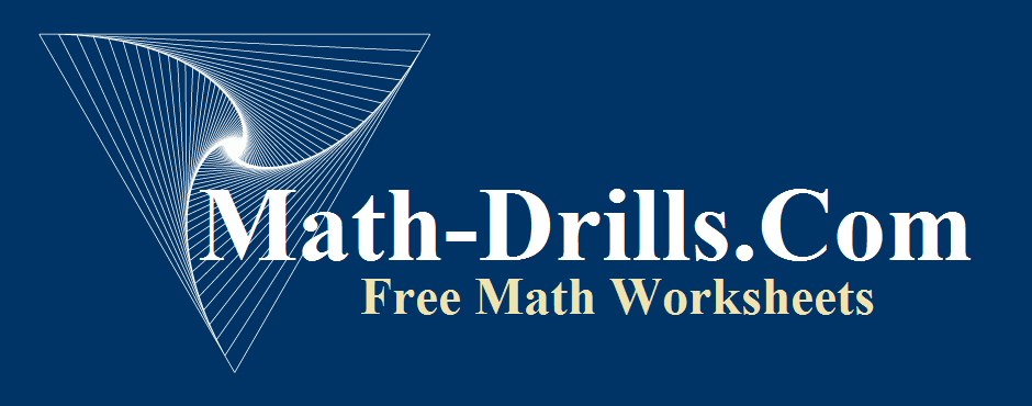 Free Math Worksheets by Math-Drills